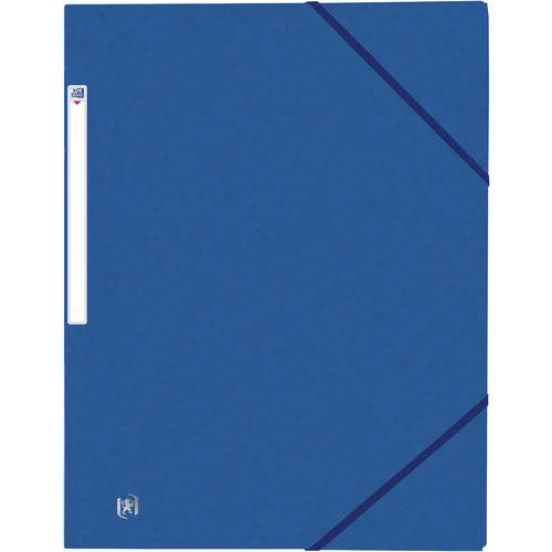 Cartellina Con 3 Lembi Colore:Blu Materiale:Carta,