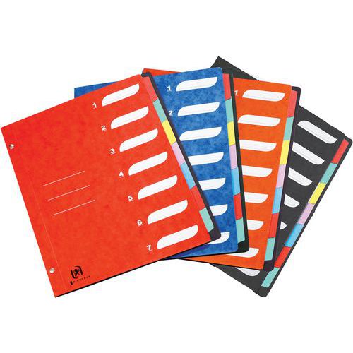 Classificatore A Finestra N.Divi:7 Colori Assortiti,