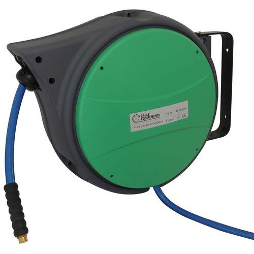 Avvolgitore a richiamo automatico Ø int 10mm, 16m,
