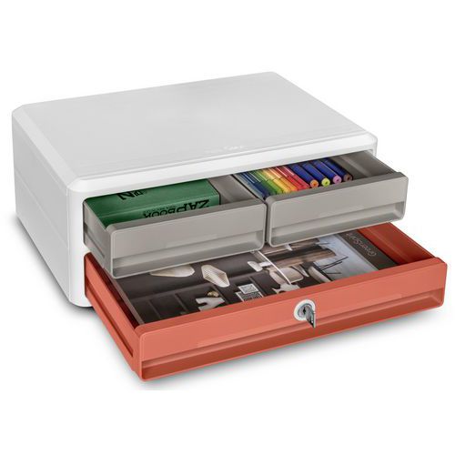 Modulo MoovUp 9-021S bianco sabbia Terracotta -,