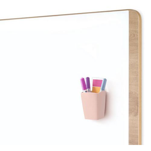 Portapenne magnetico 530M rosa polvere -,