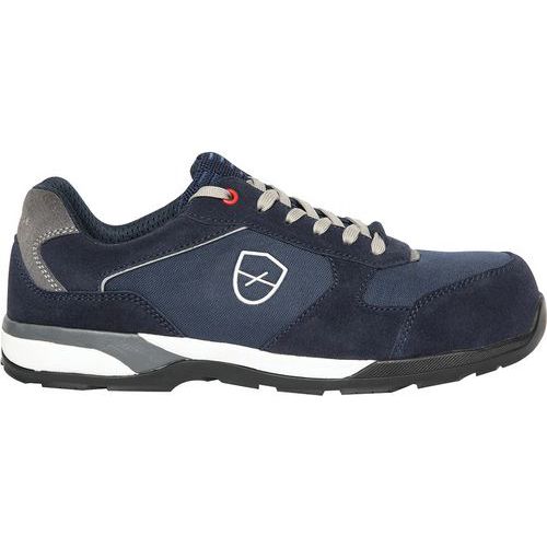 Calzature di sicurezza Ravira S1P HRO SRC blu navy/rosso-41,