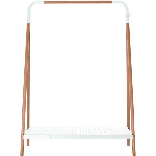 Attaccapanni bianco/faggio - Paperflow,