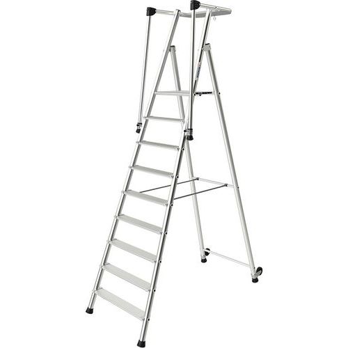 Scaletta a elevata sicurezza 9 gradini Magnum 3,