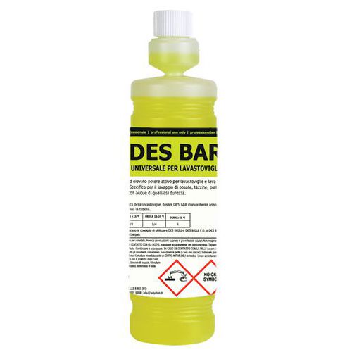 Detergente liquido per lavastoviglie a dosaggio manua,
