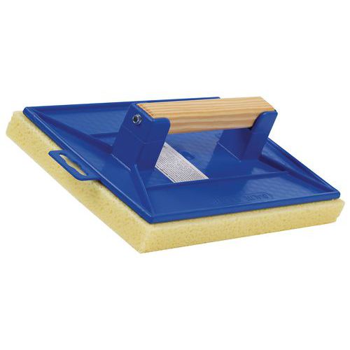 Frattazzo in plastica con spugna 270x180x25 mm,