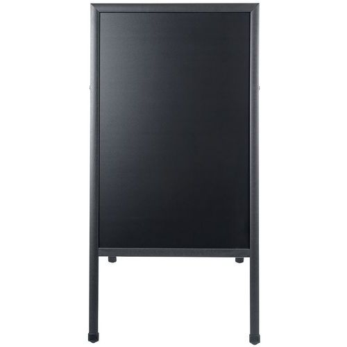 Cavalletto Stop-trottoir legno nero 120 x 60 cm - Bi-Silque,