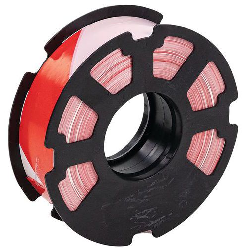 NASTRO DI SEGNALAZIONE 500MX50MM ROSSO/BIANCO,