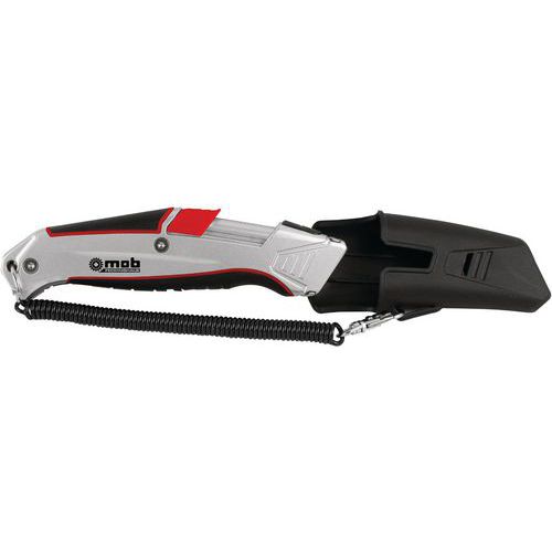 Cutter di sicurezza con cordino,