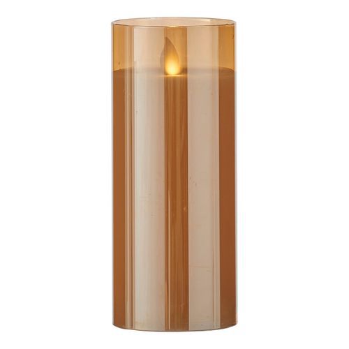 Candela decorativa Oro a batteria - 17,5x7,5 cm,