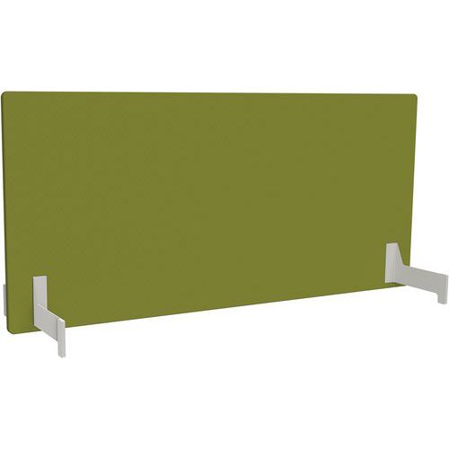 Adema+ pannello post due lati L180 cm acc bianco/tess felce,