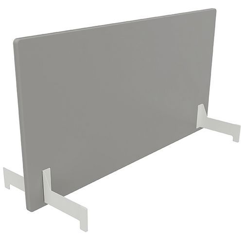 Adema+ pannello post due lati L160 cm acc bianco/tess perla,