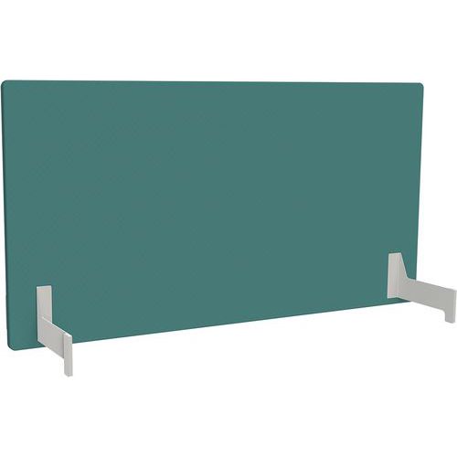 Adema+ pannello post due lati L160cm acc bianco/tess laguna,