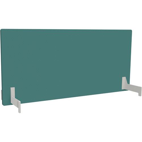 Adema+ pannello post due lati L180cm acc bianco/tess laguna,