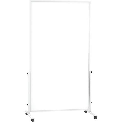 Lavagna bianca mobile Solid easy2move 100x180 cm,