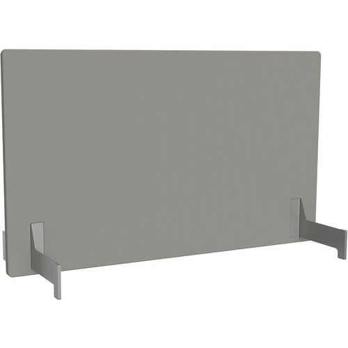 Adema+ pannello post a due lati L140cm acc arg/tess perla,