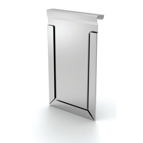 Porta etichette zincato agganciabile per contenitori form.A4,