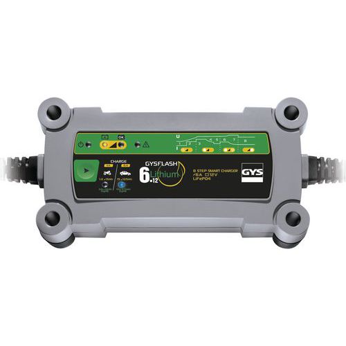 Caricabatterie GYSFLASH litio 6.12,