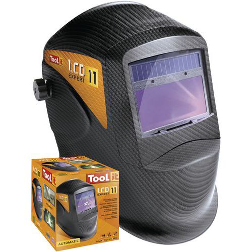 Maschera per saldatura LCD EXPERT 11 CARBON,