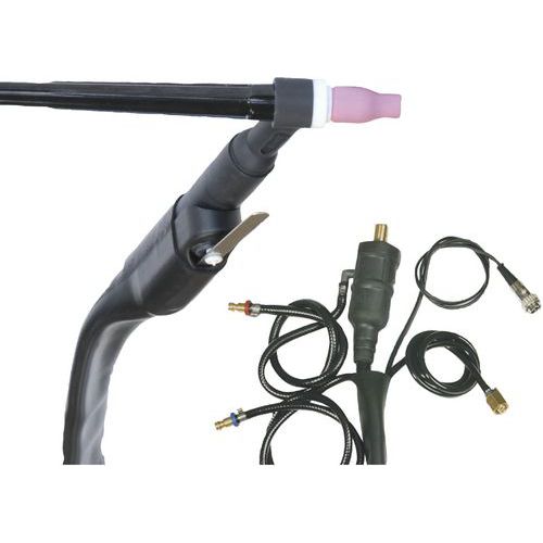 Torcia TIG SR18 L liquido a lamella da 8 m,