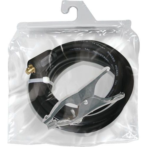 Cavo di messa a terra 400A 4m / 35mm con clip intrecciata,