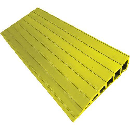 Rampa d’accesso - 150mm x 40mm x 1000mm giallo - Adesivo,