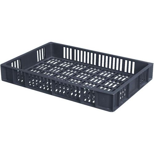 Cassetta 600 x 400 forata 15 L - Grigio,