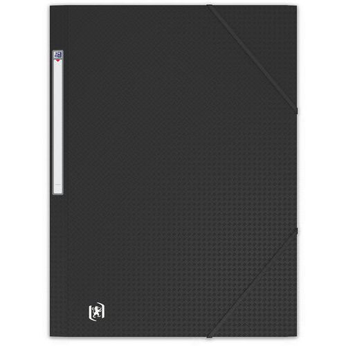 Cartellina elast Oxford Memphis A4 PP nero,