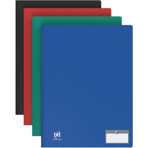 Proteggi-documenti Oxford Memphis A4 80buste PP ass classic,