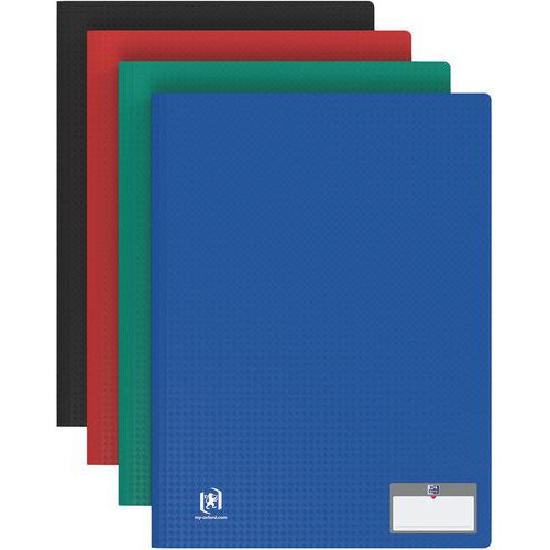 Proteggi-documenti Oxford Memphis A4 100buste PP ass classic,