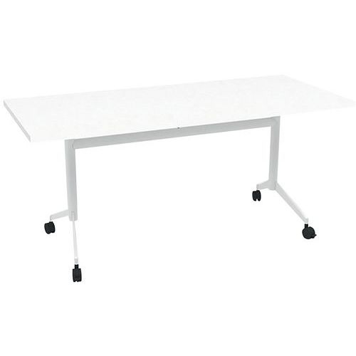 Tavolo da riunione 160x70x73 Pop-Up - Bianco/Bianco,