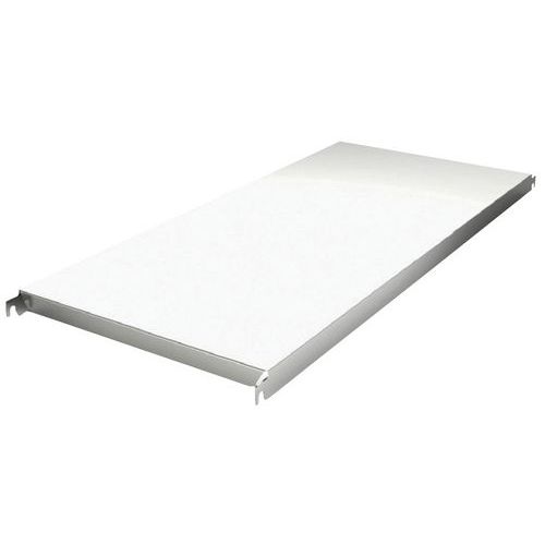 Ripiano pieno in inox Norme 5 - 1000x500 mm,
