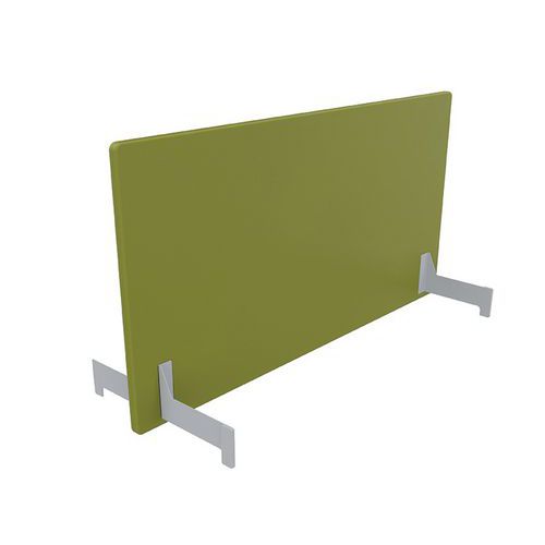 Adema+ pannello post due lati L160 cm acc argento/tess felce,