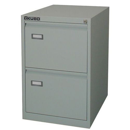 Classificatore 2 cassetti 46x62x70 cm - Grigio,