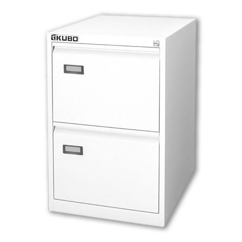 Classificatore 2 cassetti 46x62x70 cm - Bianco,