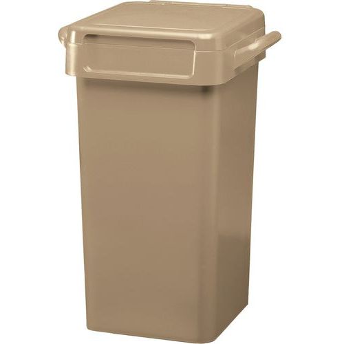 Contenitore per la raccolta differenziata NAPO 70 L/grigio,