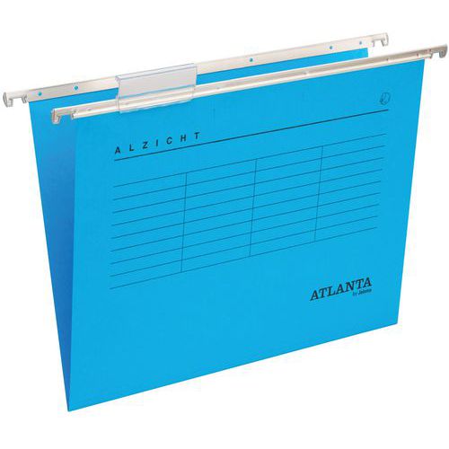 Cartella sospesa Alzicht A4 fondo a V - Blu,