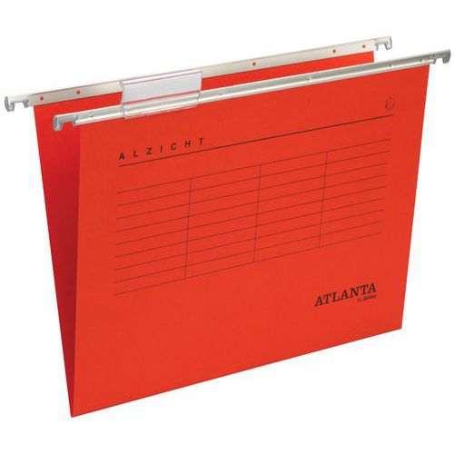 Cartella sospesa Alzicht A4 fondo a V - Rosso,