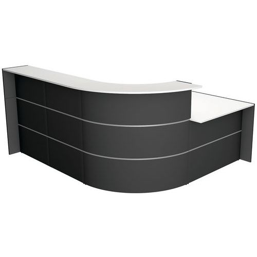 Banco reception compatto Bari antr - Modulo recept sinistra,