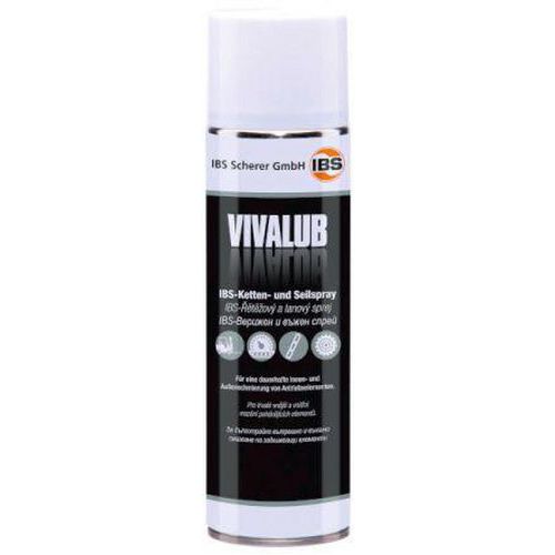 Spray per catene e cavi VivaLub in bomboletta spray da 500mL,