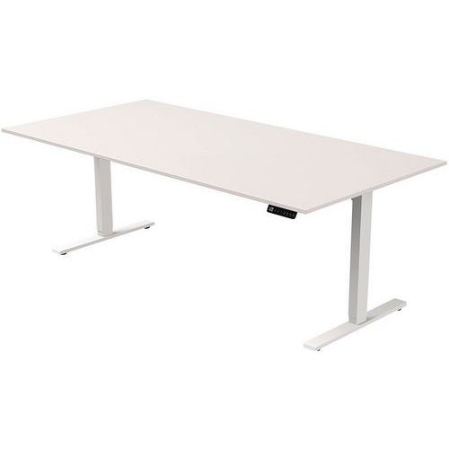 Scrivania elettrica 200 cm bianco Move 3,