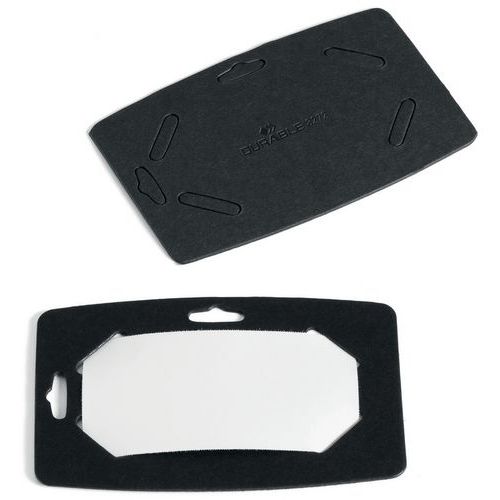 1 kit porta-badge e inserto bristol - Formato 40x75 mm,