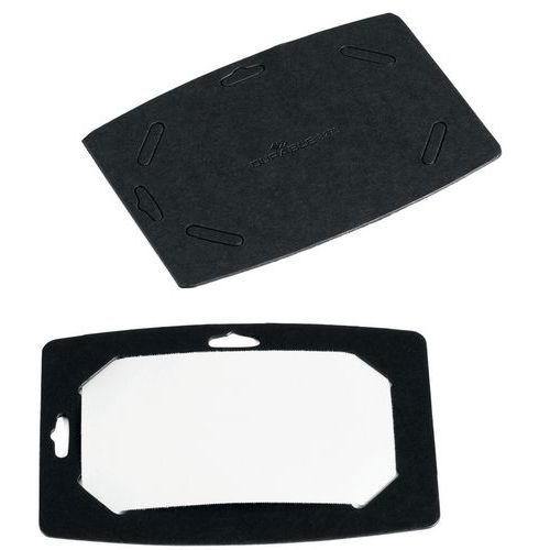 1 kit porta-badge e inserto bristol - Formato 54x90 mm,