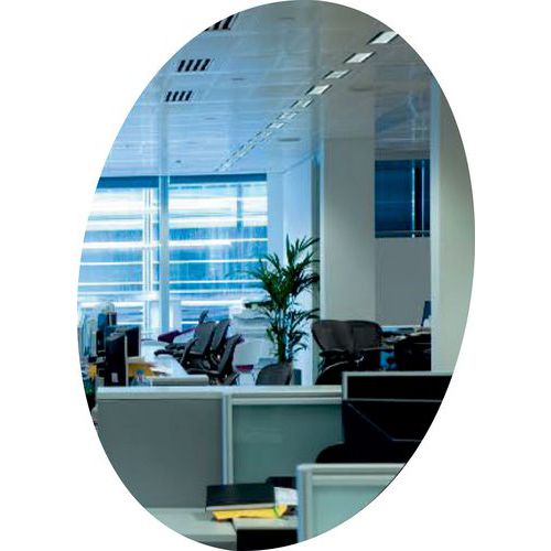 Specchio per interni diam.= 600 mm - Rotondo - PMMA,