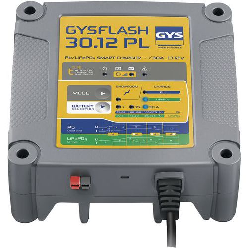 Caricatore per batterie Gysflash 30.12 pl - Gys,