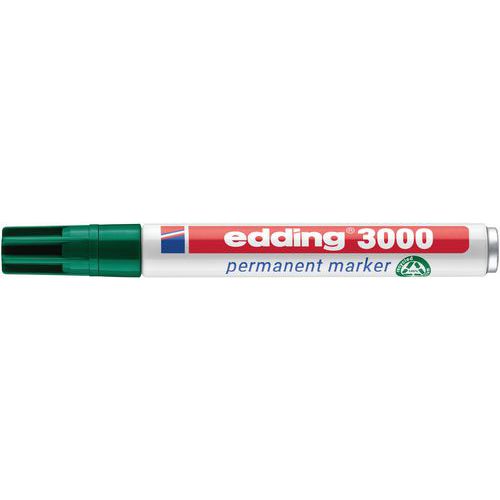 Pennarello Edding 3000 L. tratto: 1,5 mm Inchiostro: verde,