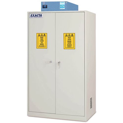 Armadio COMBI-FD 2 ante piene - 2 scomparti - 1140 mm,