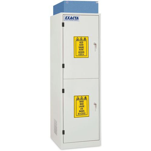 Armadio di sicurezza alto con 2 ante piene - 2 scomparti,