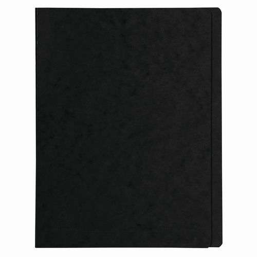 Cartellette ad aghi in cartoncino lucido - A4 - Nero,