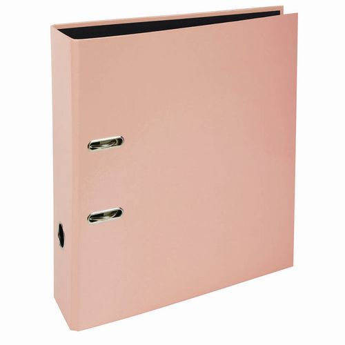 Raccoglitore a leva Aquarel Prem'Touch Retro da 80 mm - A4 - Corallo,